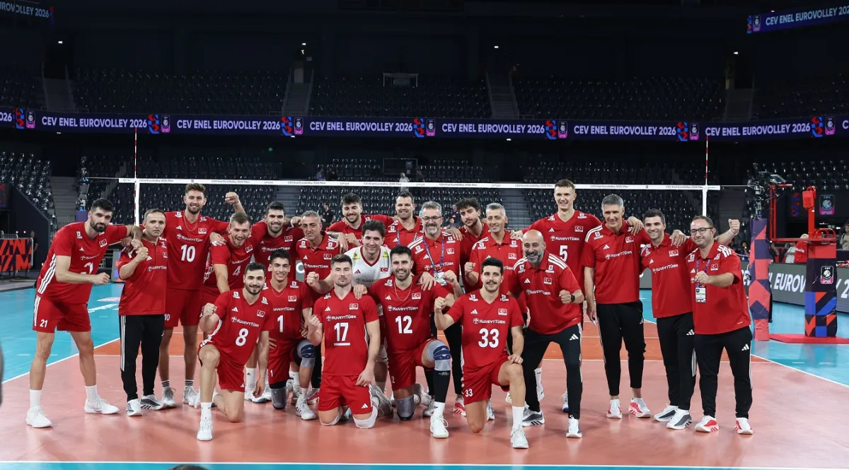 Filenin Efeleri, 2026 CEV Enel Erkekler Avrupa Voleybol Şampiyonası'nda İlk Galibiyetini Aldı