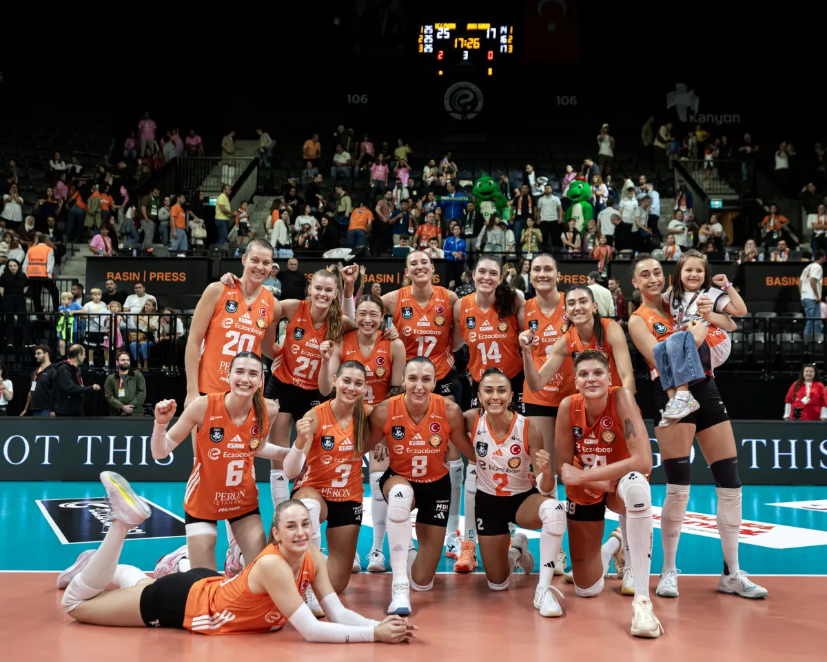 Eczacıbaşı Peron İstanbul evinde galip!