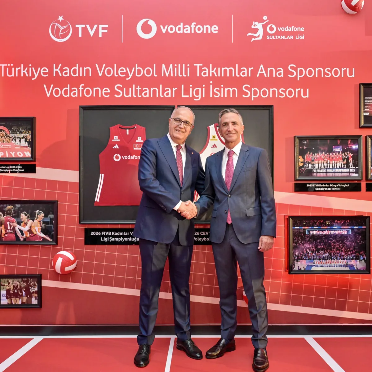 Vodafone 3 Yıl Daha Türk Kadın Voleybolunun En Büyük Destekçisi