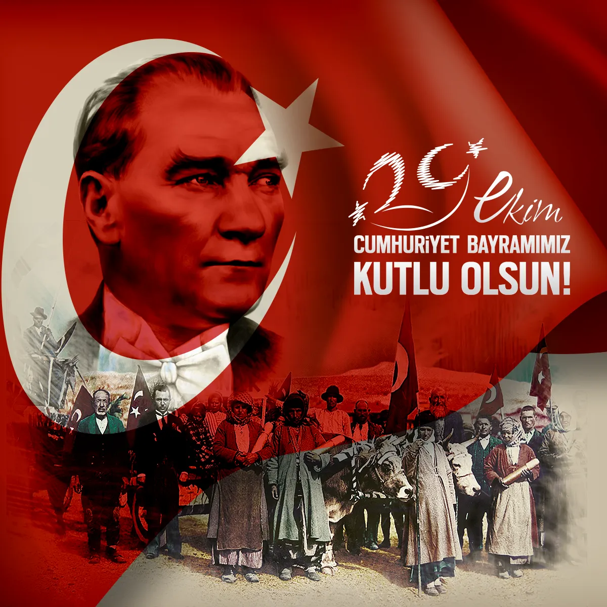 29 Ekim Cumhuriyet Bayramımız Kutlu olsun.. 