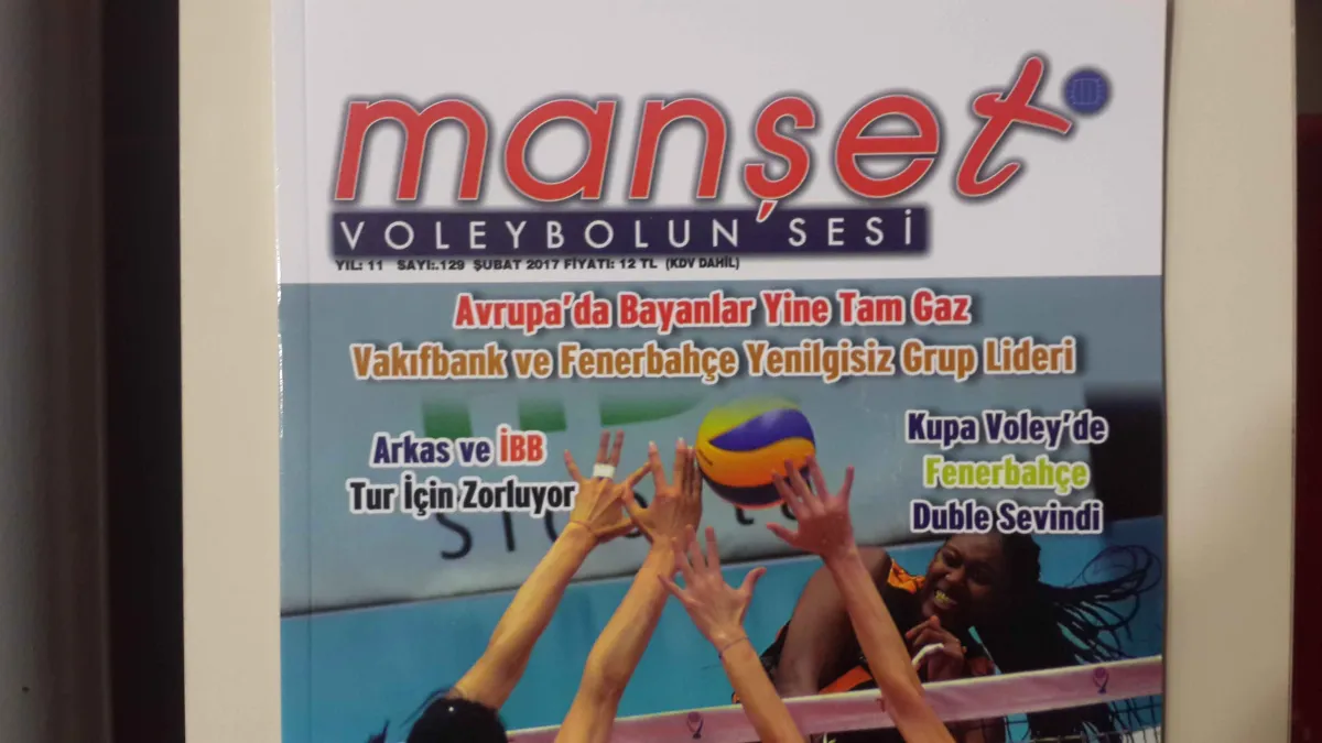 Manşet Voleybolun Sesi Dergisinin ŞUBAT 129. Sayısı Yine Dopdolu.