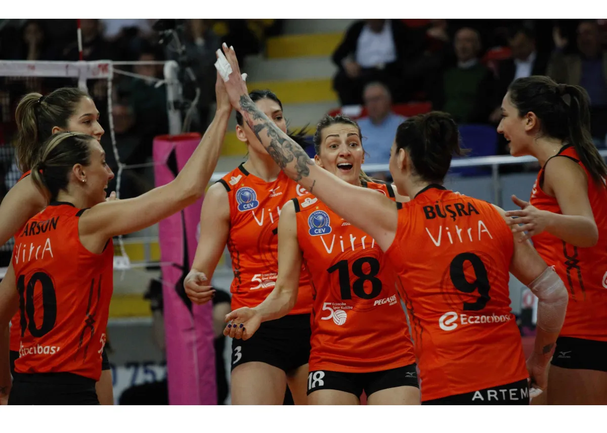 .Eczacıbaşı VitrA, Çanakkale Deplasmanın'da 3-1'le Bir Adım Öne Geçti