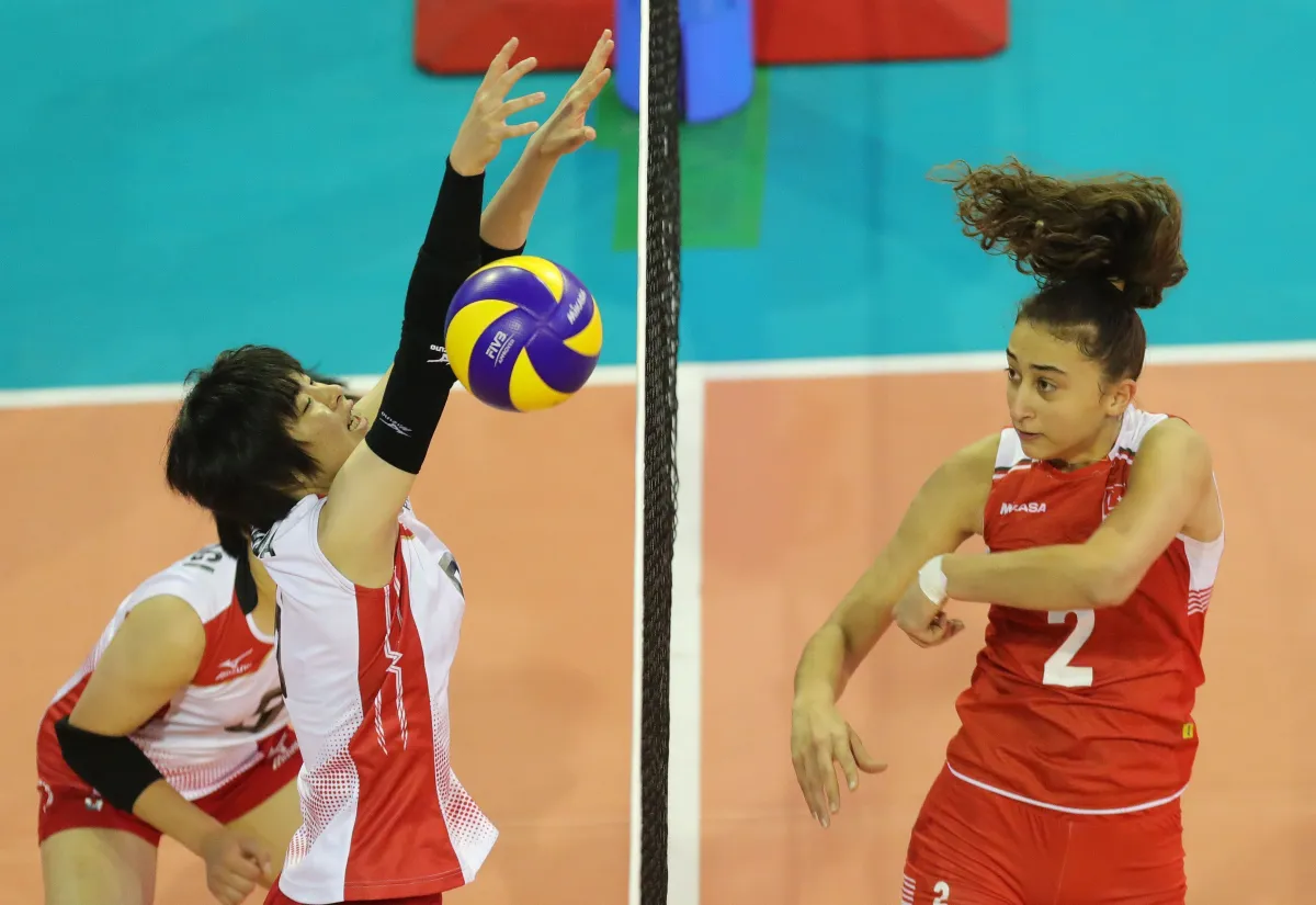 U18 Milli Voleybol Takımımız 3 maçta 3. galibiyetini Japonlardan Aldı: 3-1