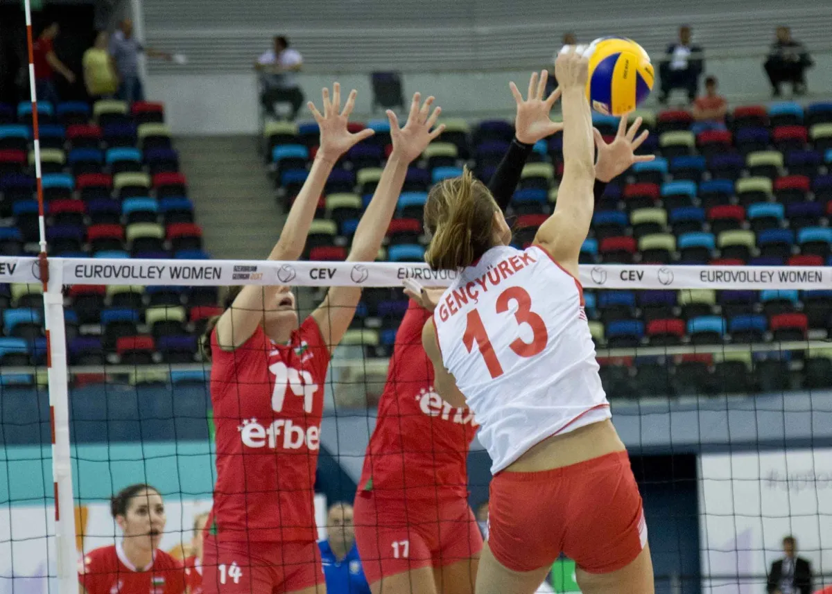 Avrupa Şampiyonası'nda Bulgaristan 3- 2 Türkiye