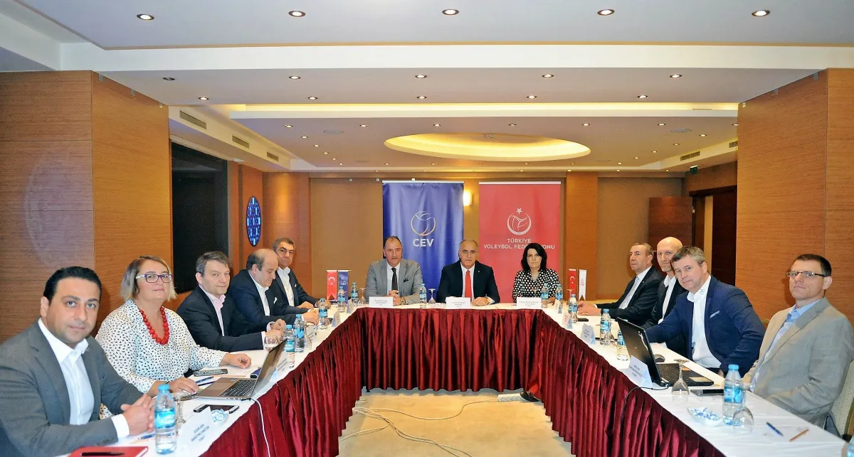 2019 Bayanlar Avrupa Voleybol Şampiyonası Organizasyonunun İlk Toplantısı İstanbul’da Yapıldı