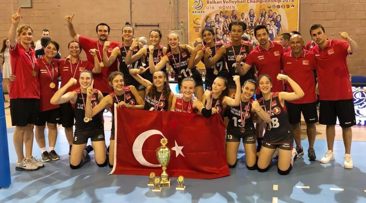 U16 Kızlarımız Balkan Şampiyonu