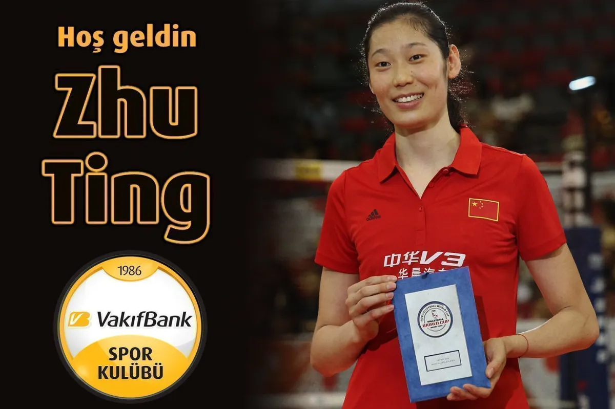 VakıfBank’a bir MVP daha! Çinli smaçör Zhu Ting imzayı attı!