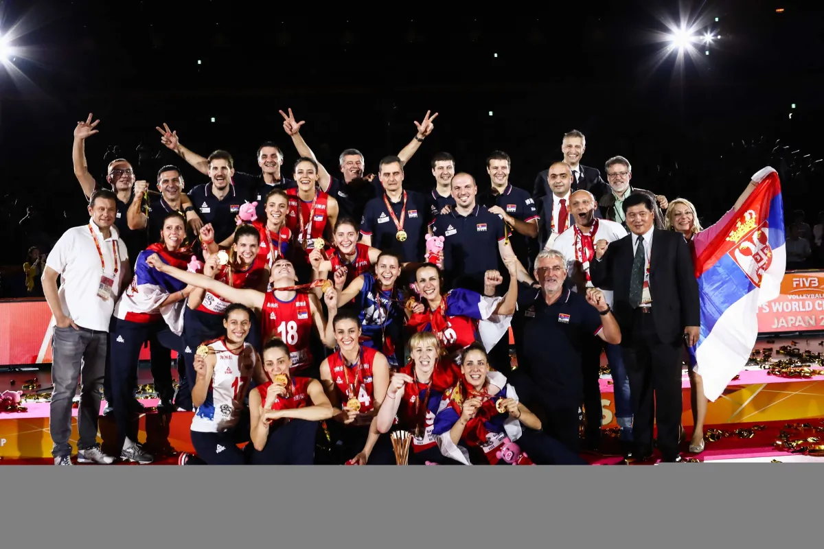 2018 FIVB Bayanlar Dünya Şampiyonası finalinde Sırbistan, İtalya'yı 3-2 yenerek şampiyonluğa ulaştı...