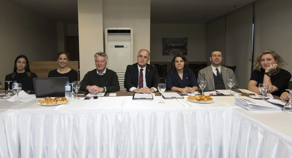 2019 CEV A Bayanlar Avrupa Voleybol Şampiyonası Finalleri toplantısının 5’incisi Ankara Volley Otel’de Yapıldı