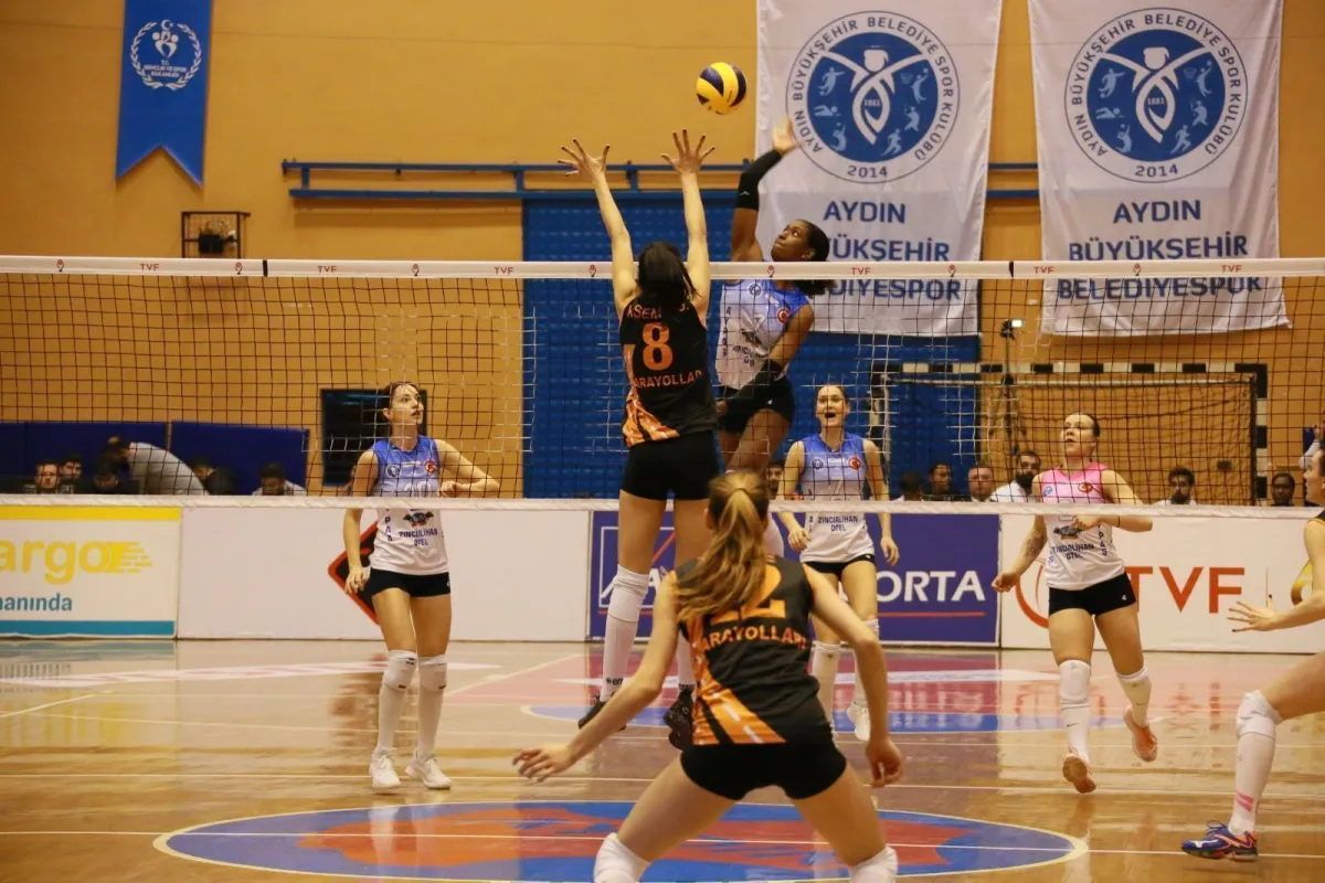 Kara Yolları, Axa Sigorta KupaVoley'da Aydın BBSK'yı 3-2 Yenerek Avantaj yakaladı