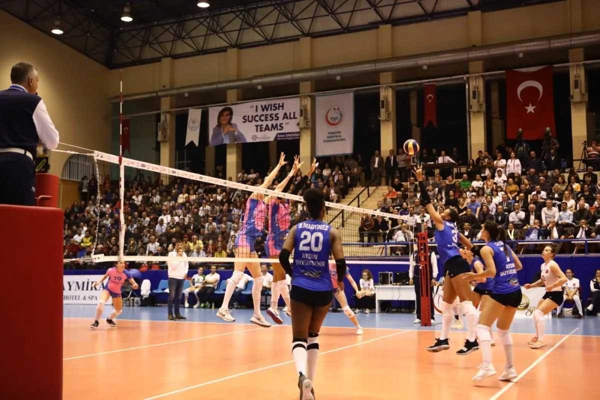 Aydın BBSK, Challenge Cup Kadınlarda Final İlk Maçında Evinde 3-0 Yenildi