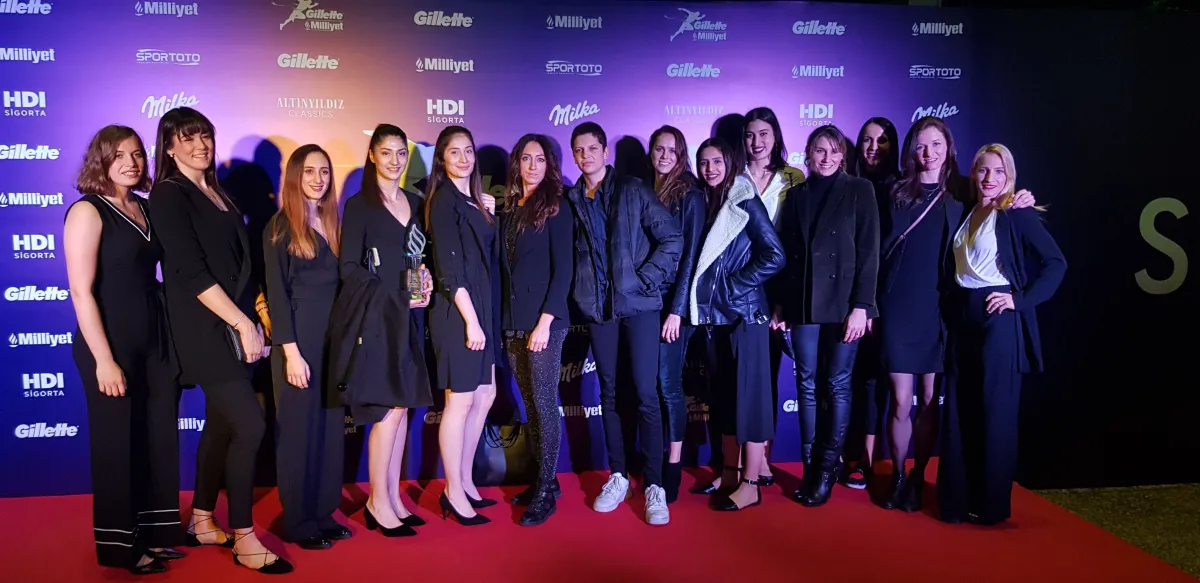65. Gillette-Milliyet Yılın Sporcusu Yarışmasında Yılın Takımı Vakıfbank