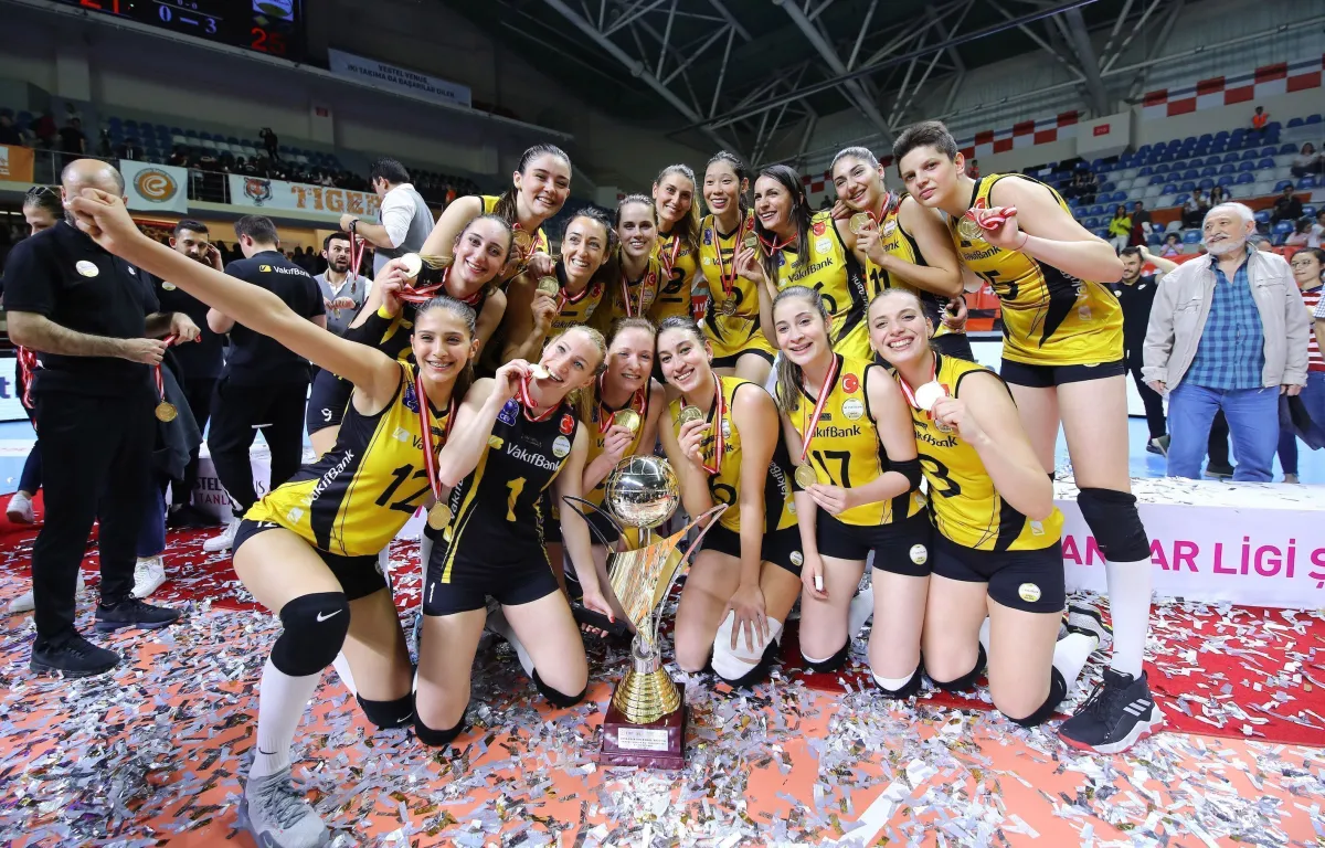 Vakıfbank 11. Kez Türkiye Şampiyonu