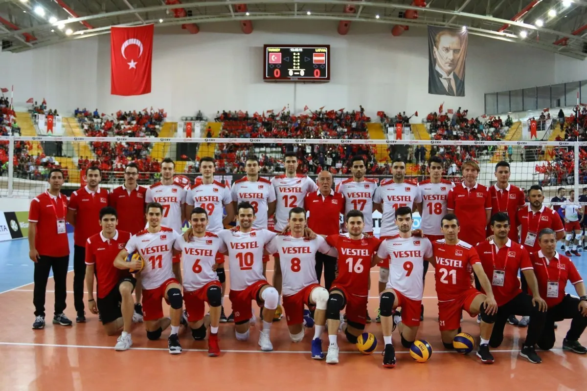 A Erkek Milli Takımımız, Avrupa Ligi A Grubu'ndaki ilk maçında Sivas'ta Galibiyetle Başladı