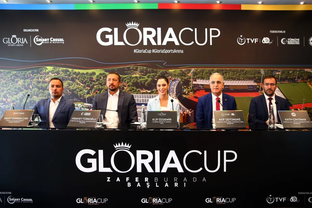 VOLEYBOL, BASKETBOL VE ATLETİZMİN KALBİ GLORIA SPORTS ARENA’DA ATACAK