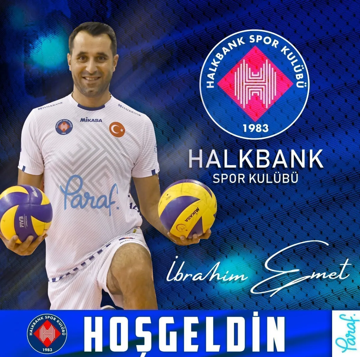Halkbank ailesine hoş geldin İbrahim Emet