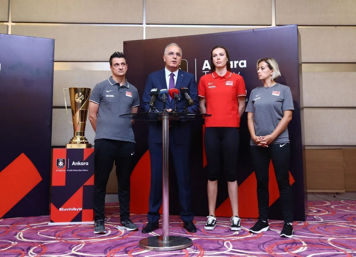 Avrupa Voleybol Şampiyonası Medya Günü Yapıldı