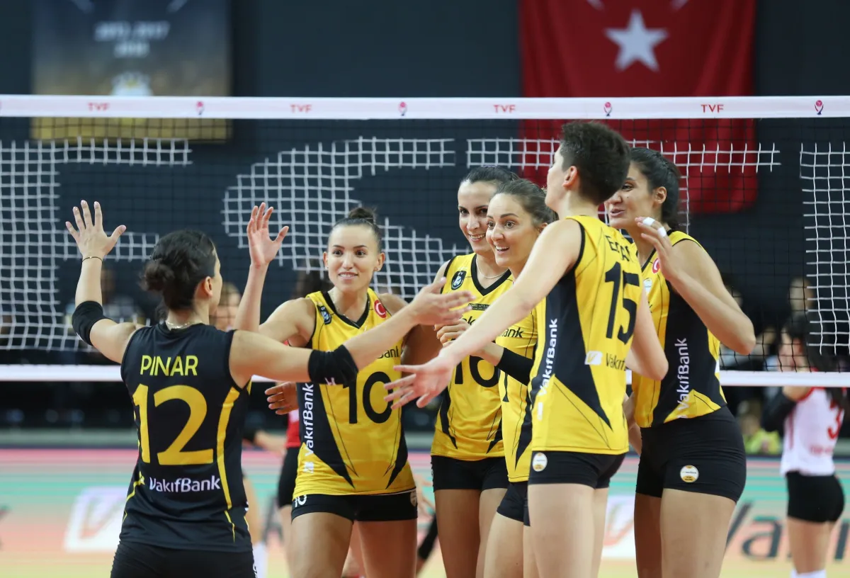 VakıfBank'tan ligde 3'te 3
