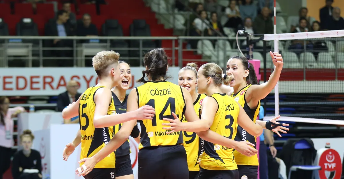 VakıfBank'tan 14 günde 4'üncü galibiyet
