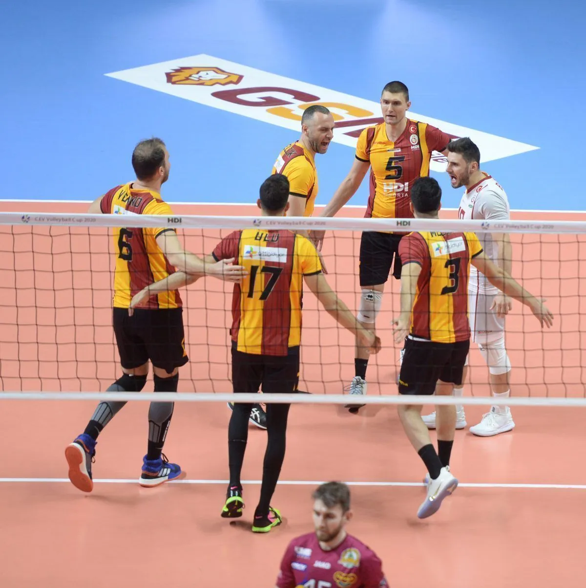 Galatasaray HDI Sigorta Avrupa CEV Cup'ta Altın Setle Turladı
