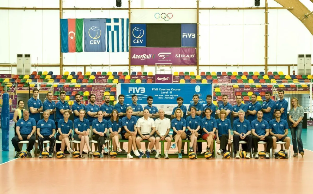 FIVB 2.nci Kademe Voleybol Coach Kursu Nejat Sancak Yönetiminde Azerbaycanın başkenti Baku'de başladı.