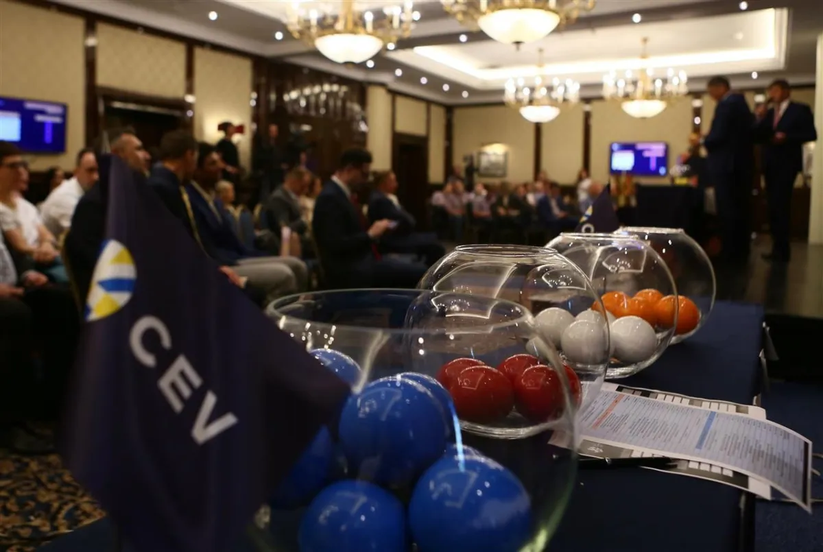 CEV Şampiyonlar Ligi’nde çeyrek final eşleşmelerinin kura çekimi yarın