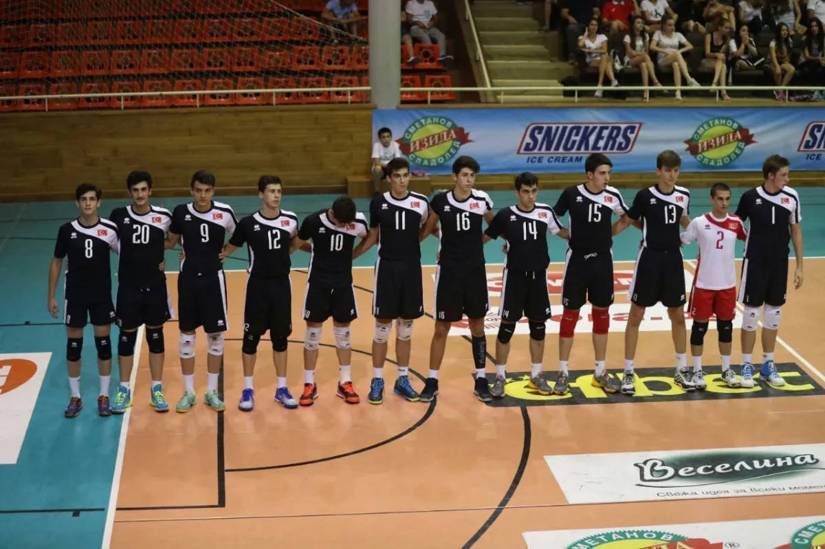 U18 Erkek Voleybol Milli Takımımız Balkan Voleybol Şampiyonası'nda 3'üncü Oldu