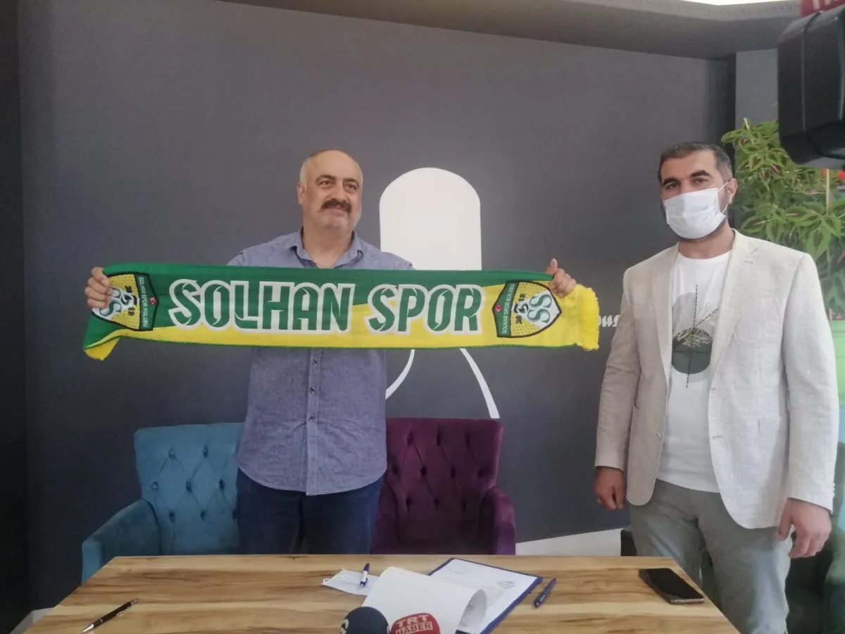 Solhan Spor Ahmet Reşat Arığ ile  Sözleşme İmzaladı