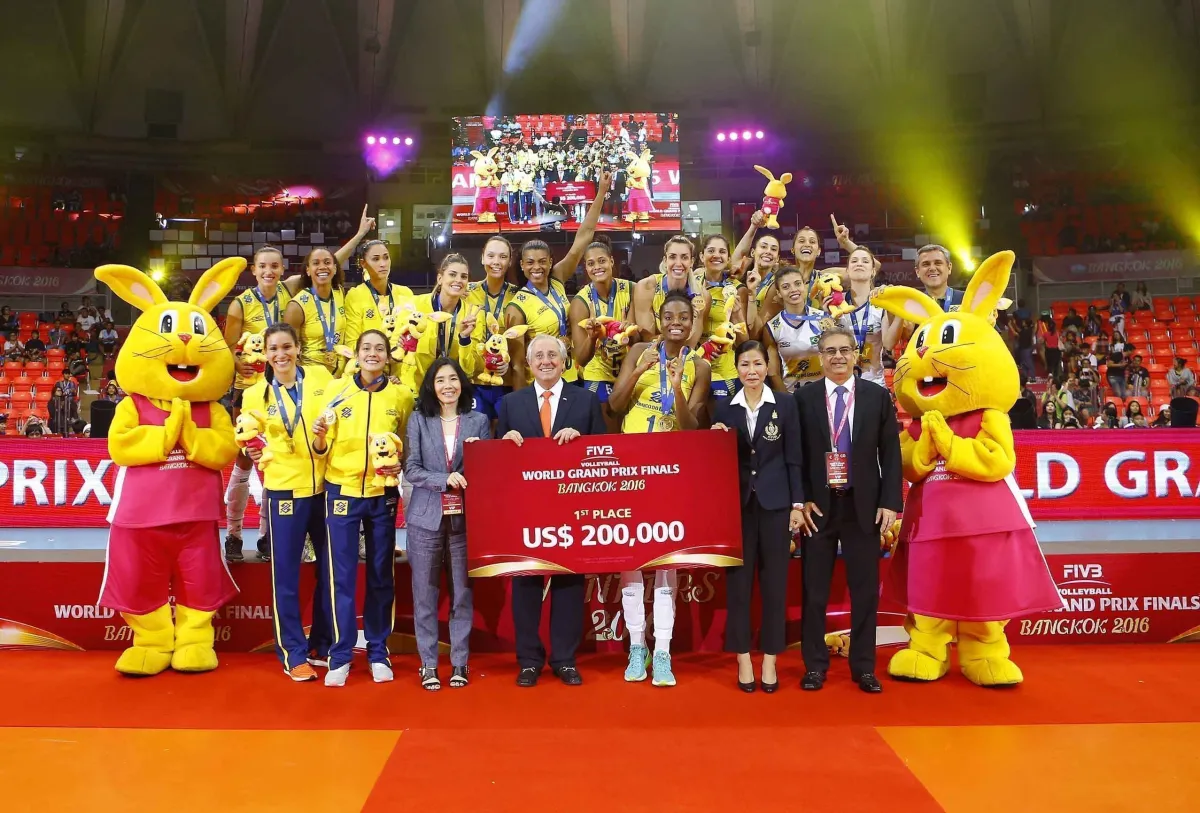 2016 Dünya Grand Prix Şampiyonu ABD'yi Finalde 3-2 Mağlup Eden Brezilya oldu.