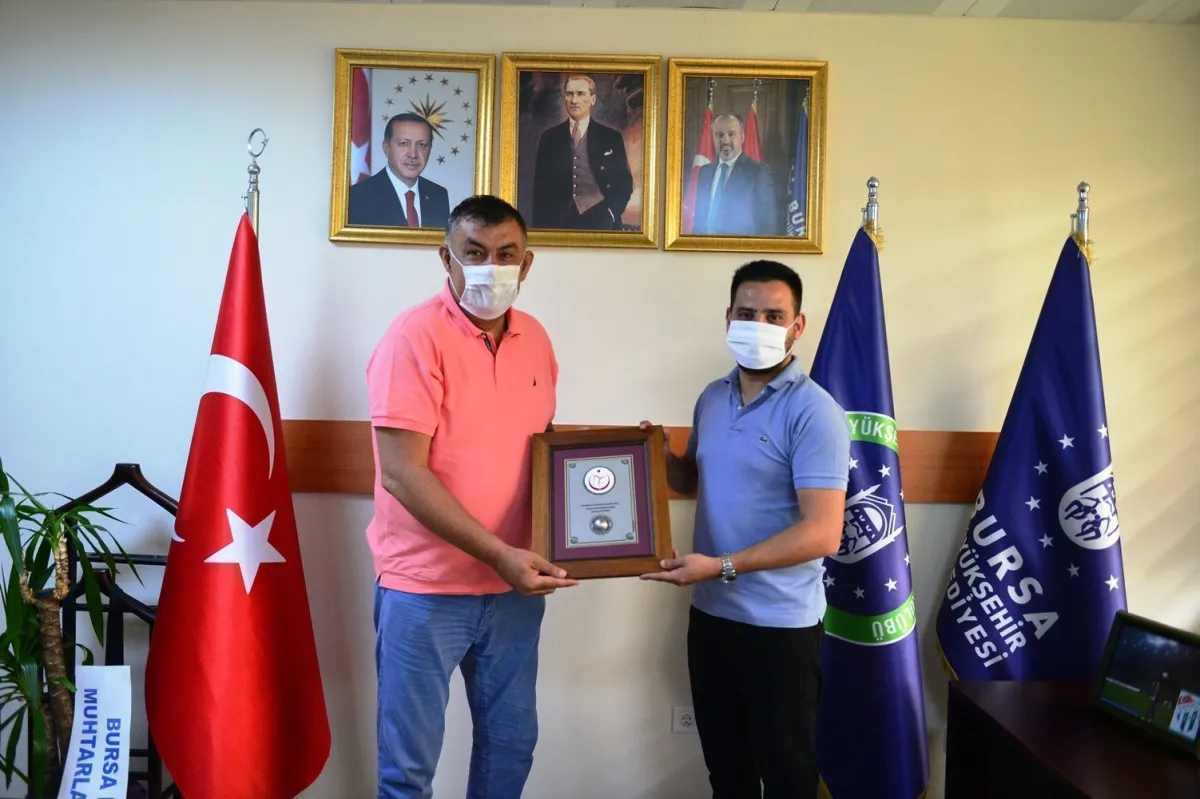 Ersin Yılmaz'dan Başkan Dinçer'e ziyaret