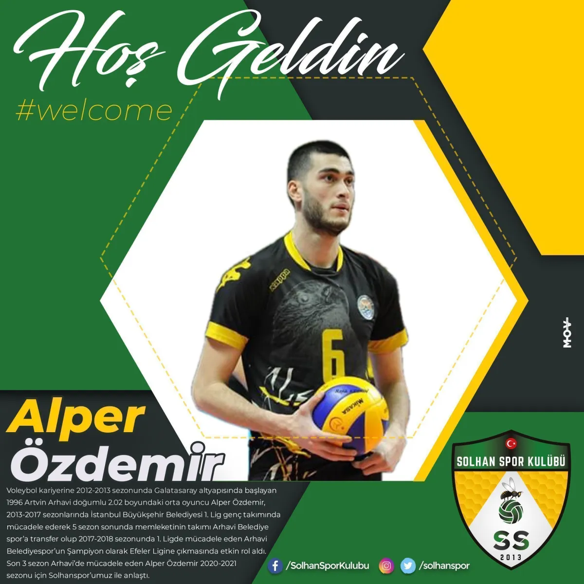 Solhan Spor, orta oyuncu Alper Özdemir ile anlaştı