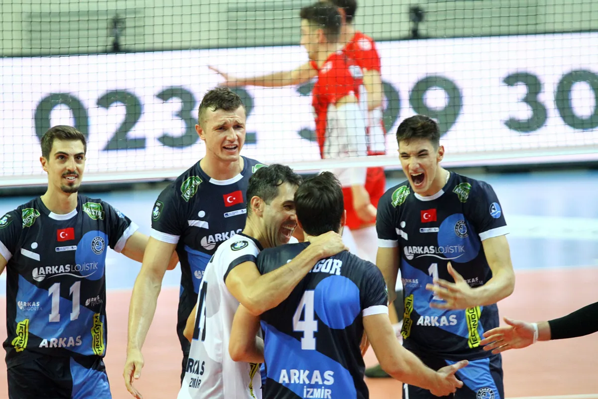 Arkas Ziraat'e Set Verdi Puan Vermedi:3-1