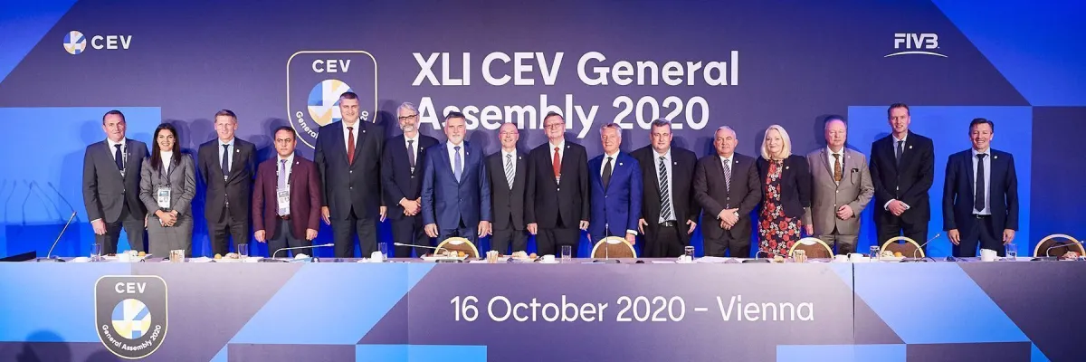 CEV başkanlığa yeniden seçilen Aleksandar Boricic yönetim kurulunu açıkladı,