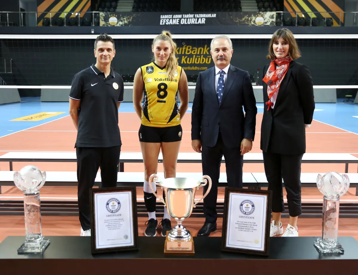 Vakıfbank İkinci Kez Daha Guinness Dünya Rekorları Kitabında
