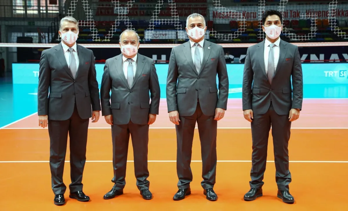 Kiğılı şıklığı Voleybol salonlarında