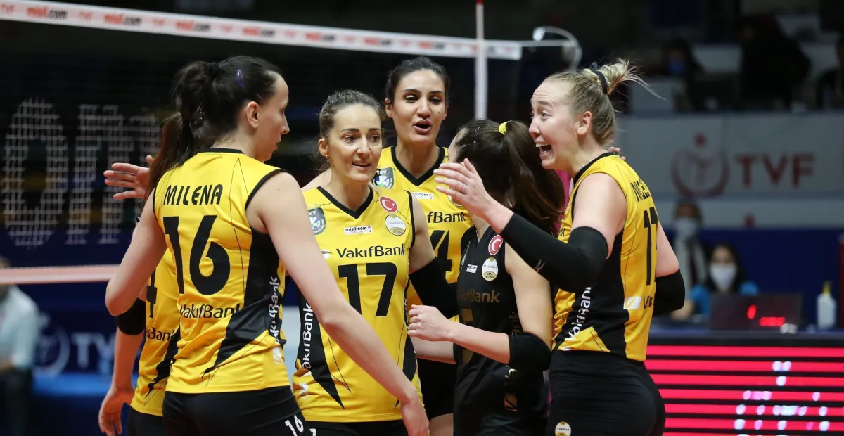 Lider VakıfBank'tan İlbank'a set yok