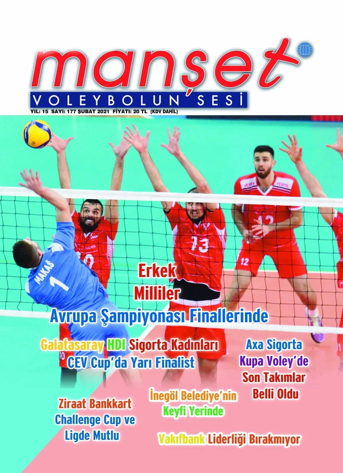 Manşet Voleybolun Sesi 177. Sayıyı Buldu