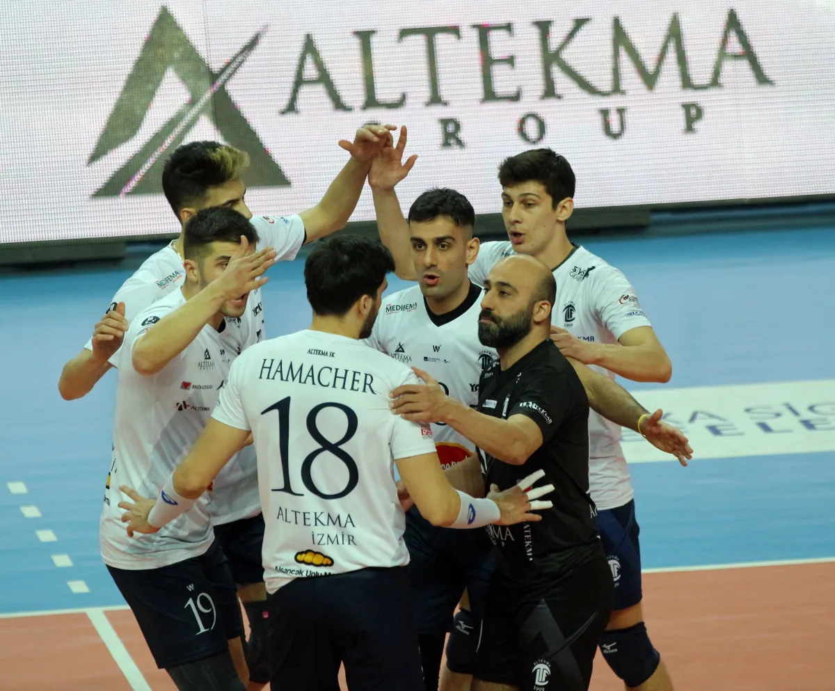 İzmir Altekma'nın Play Off Sevinci