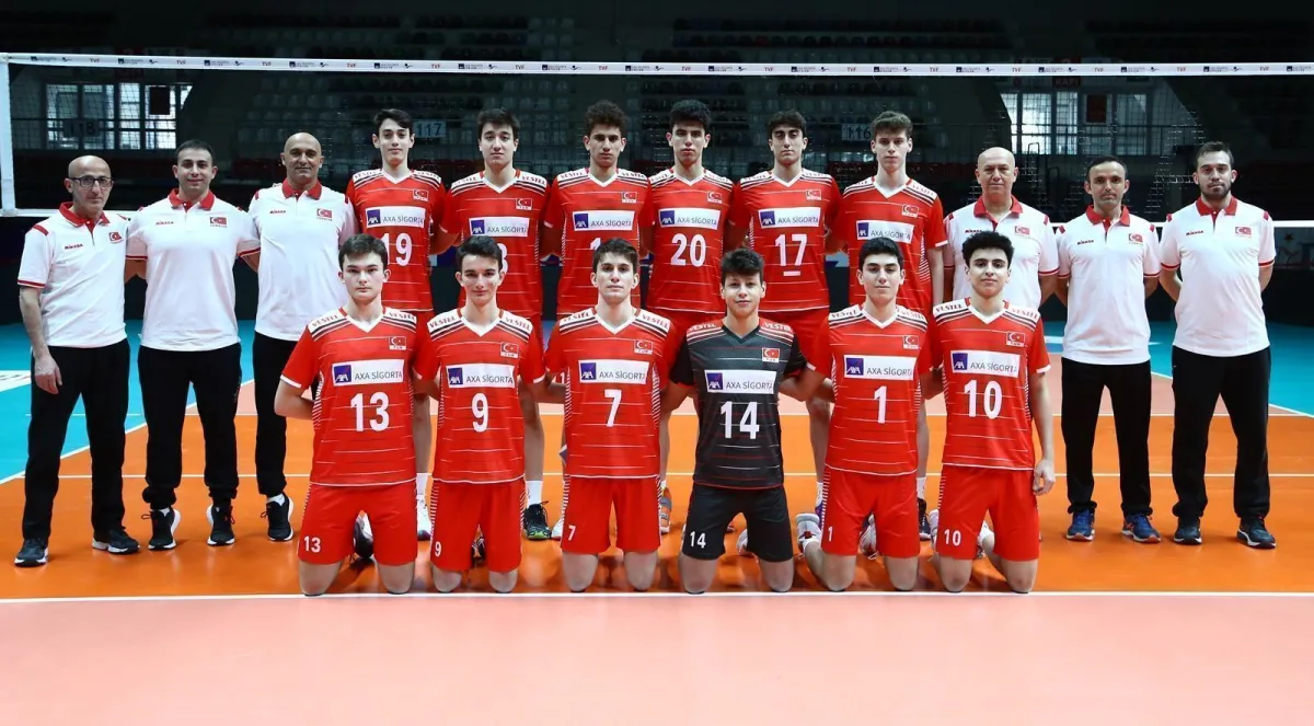 U17 Erkek Milli Takımımız 2021 CEV U17 Erkekler Avrupa Şampiyonası 1. Raunt elemesinde Sahne Alıyor