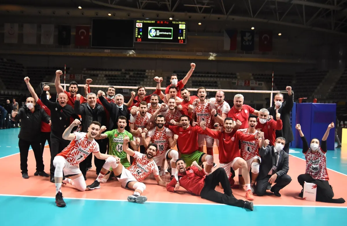 Ziraat Bankkart CEV Challenge Kupası'nda adını finale yazdırdı