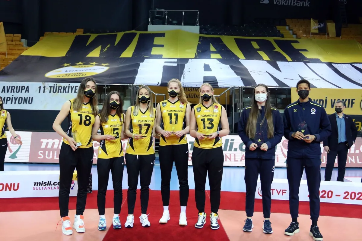 2020-2021 Voleybol Sezonu Misli.com Sultanlar Ligi’nde şampiyon VakıfBank oldu.