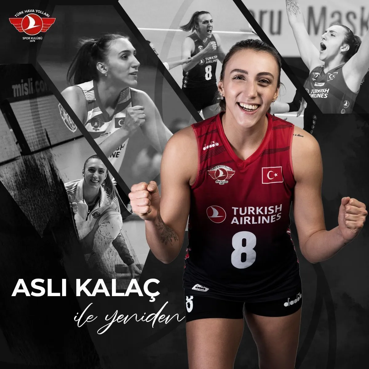 TÜRK HAVA YOLLARI ASLI KALAÇ LA DEVAM İMZASI ATTI