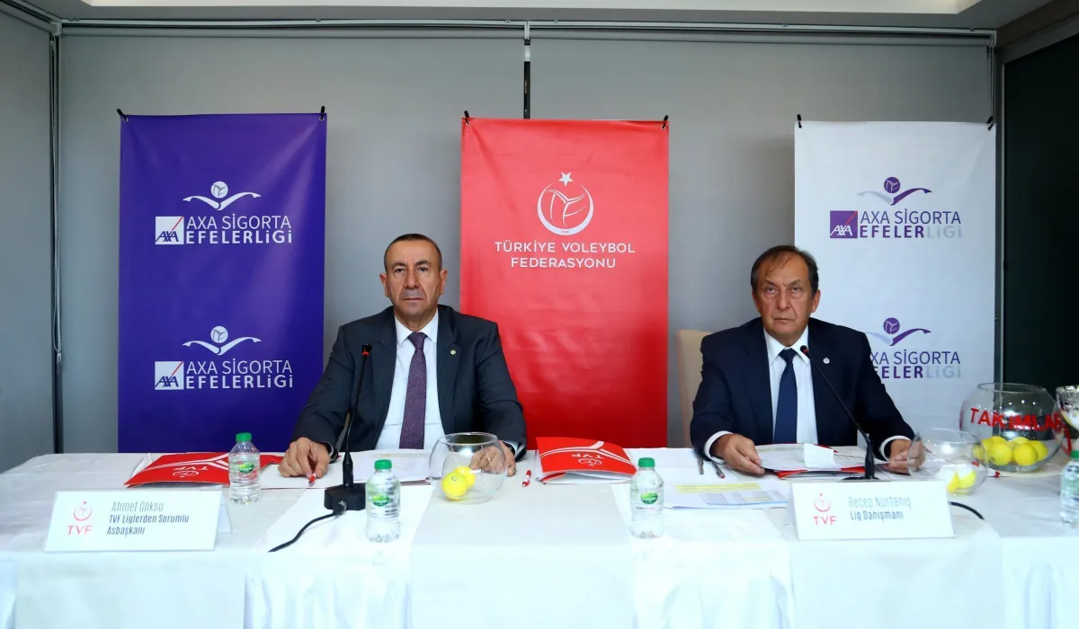 BİRİNCİ LİG ERKEKLER KURALARI ANKARA'DA ÇEKİLDİ