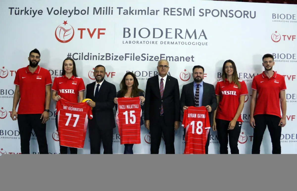 TVF ile Bioderma arasında 2 yıllık sponsorluk anlaşması