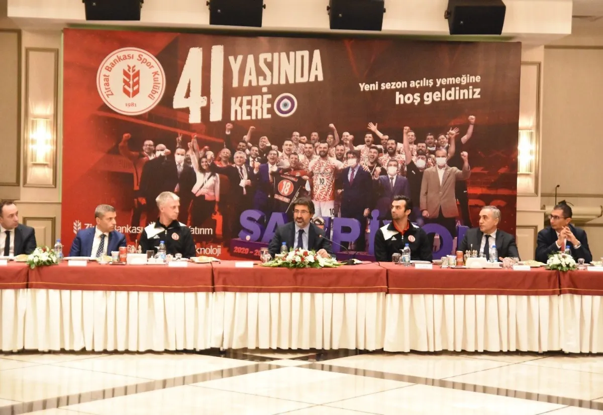 Ziraat Bankası Spor Kulübü Yeni Sezon  Açılış Yemeği Ankara’da yapıldı