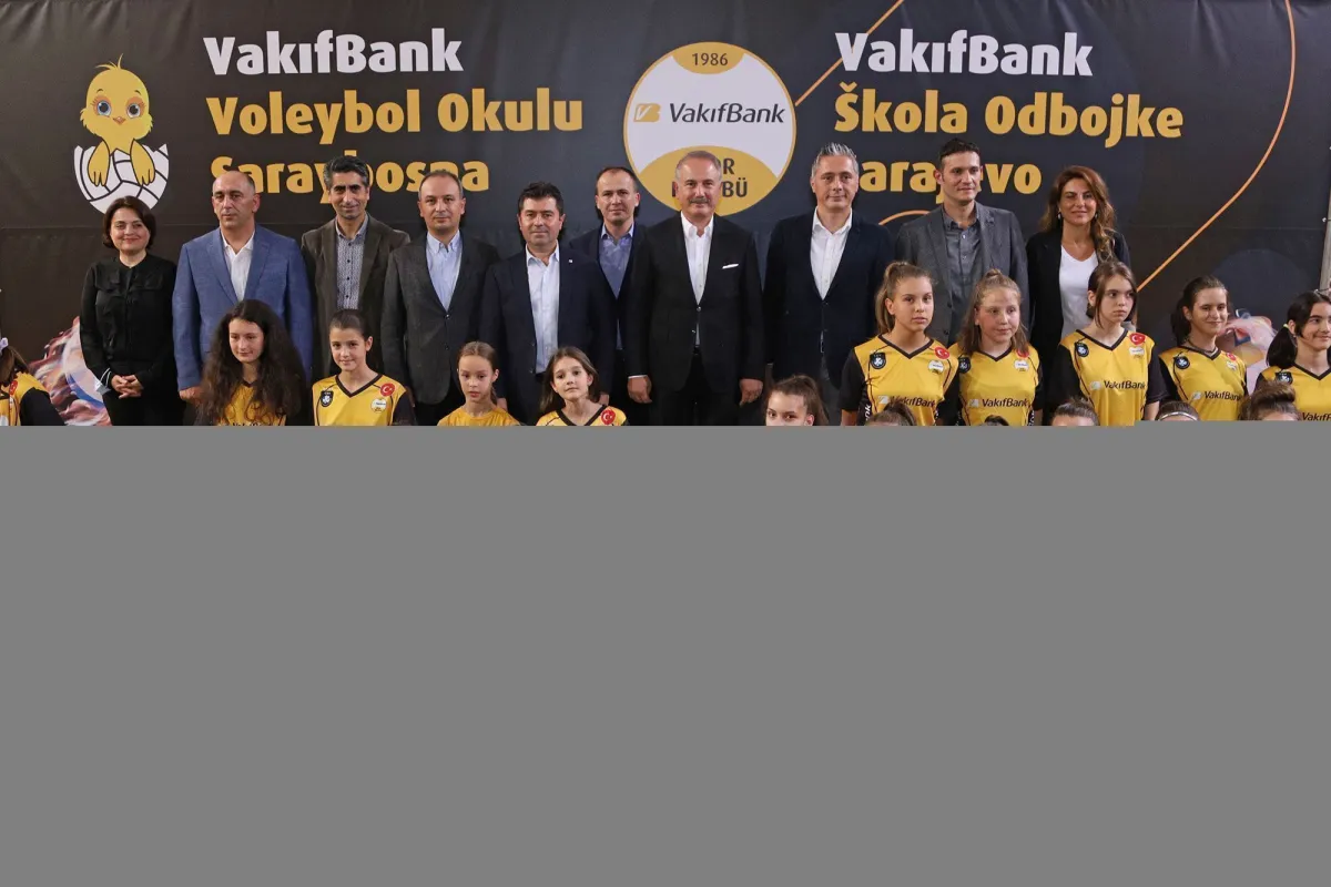 VakıfBank Spor Kulübü’nden Saraybosna Voleybol Okulu’na üst düzey ziyaret