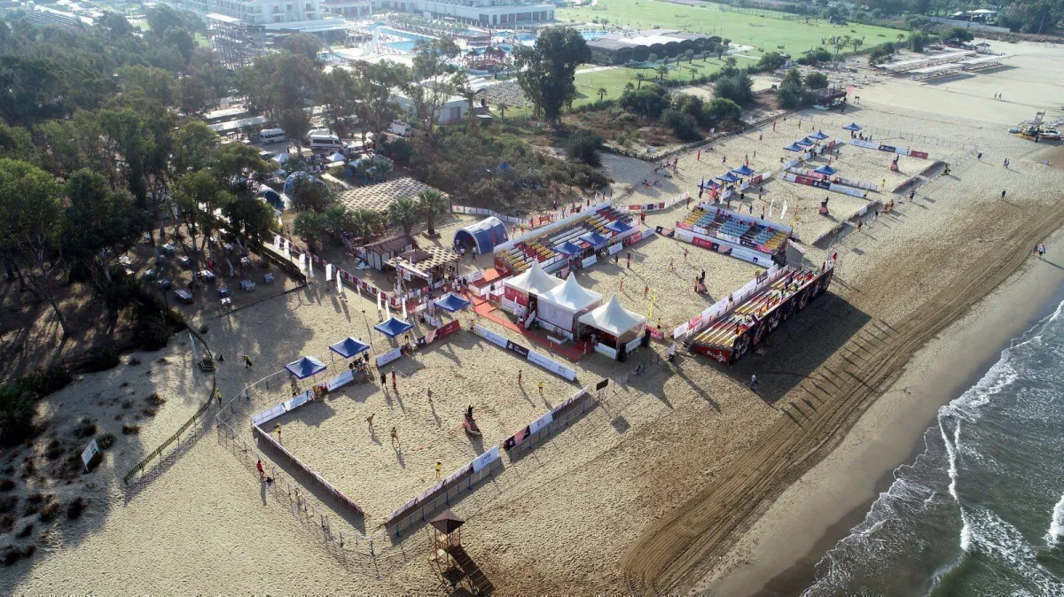 2022 CEV U20 Avrupa Şampiyonası, Selçuk Pamucak Plajı’nda