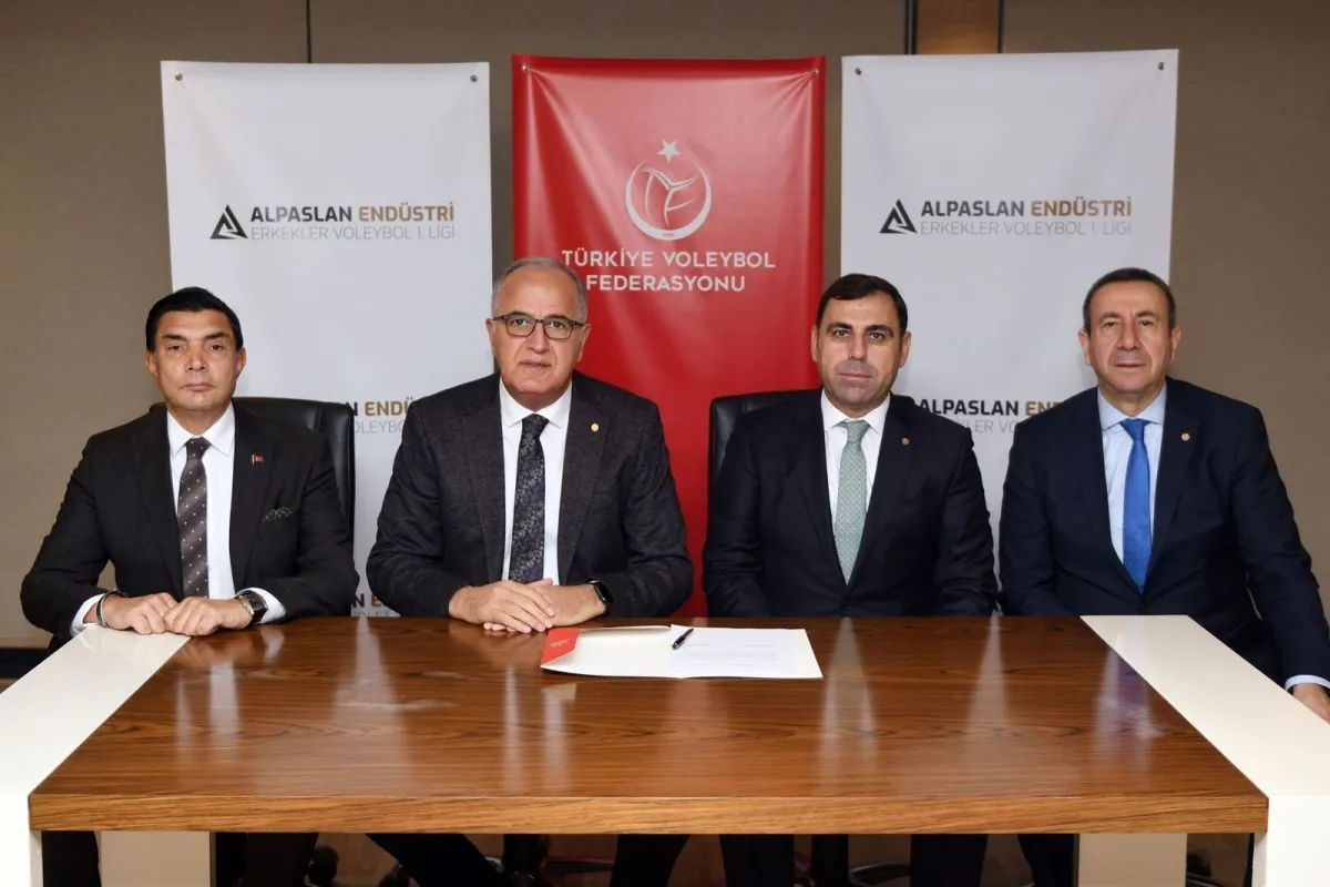 ERKEKLER BİRİNCİ LİGİN ADI “ALPSLAN ENDRÜSTRİ BİRİNCİ LİG” OLDU