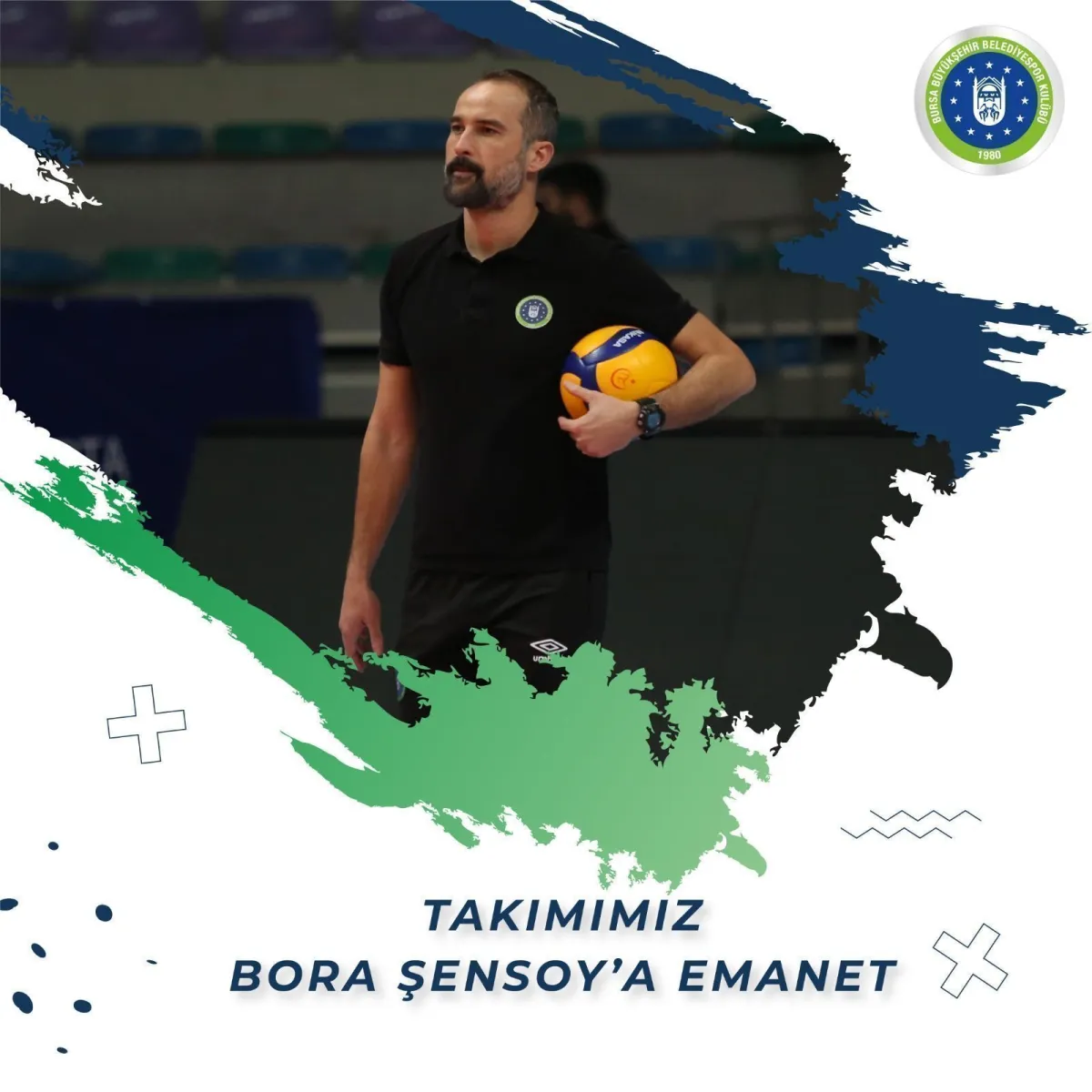 Bursa Büyükşehir Belediyespor Erkek Voleybol Takımı’nda Cemal Bora Şensoy dönemi