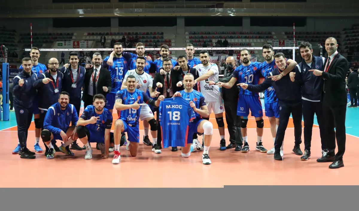 Halkbank’lı sporcular "Galibiyet Mustafa’ya armağan"